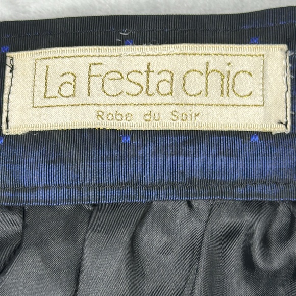 Dark Blue Formal Skirt Medium - Picture 7 of 11
